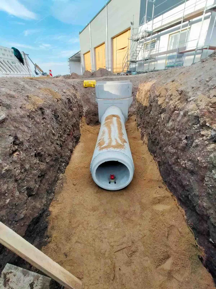 Löbau Straßenmeisterei - Leitungsbau