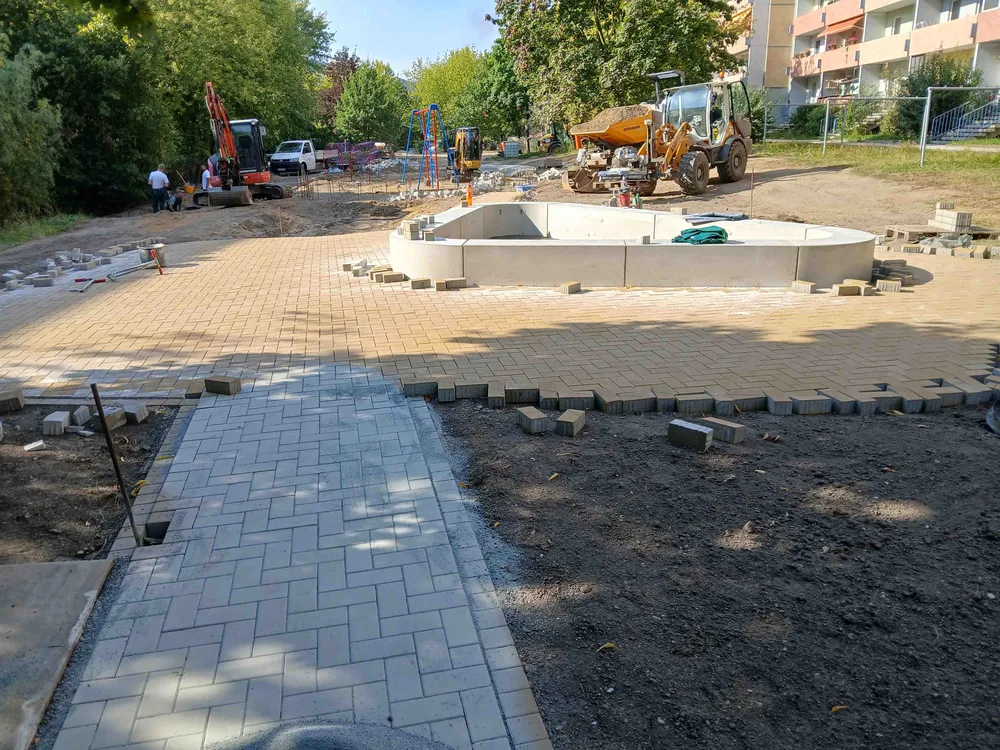 Olbersdorf - Erdarbeiten Sensorikpark